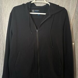 Mondetta Black Outdoor Zip-Up Jacket